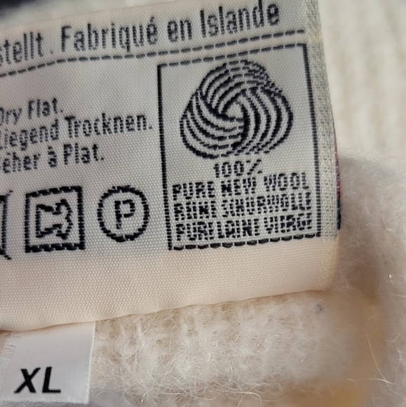 Samband Of Iceland Vintage Wool Sweater Vest Size XL - Picture 4 of 7